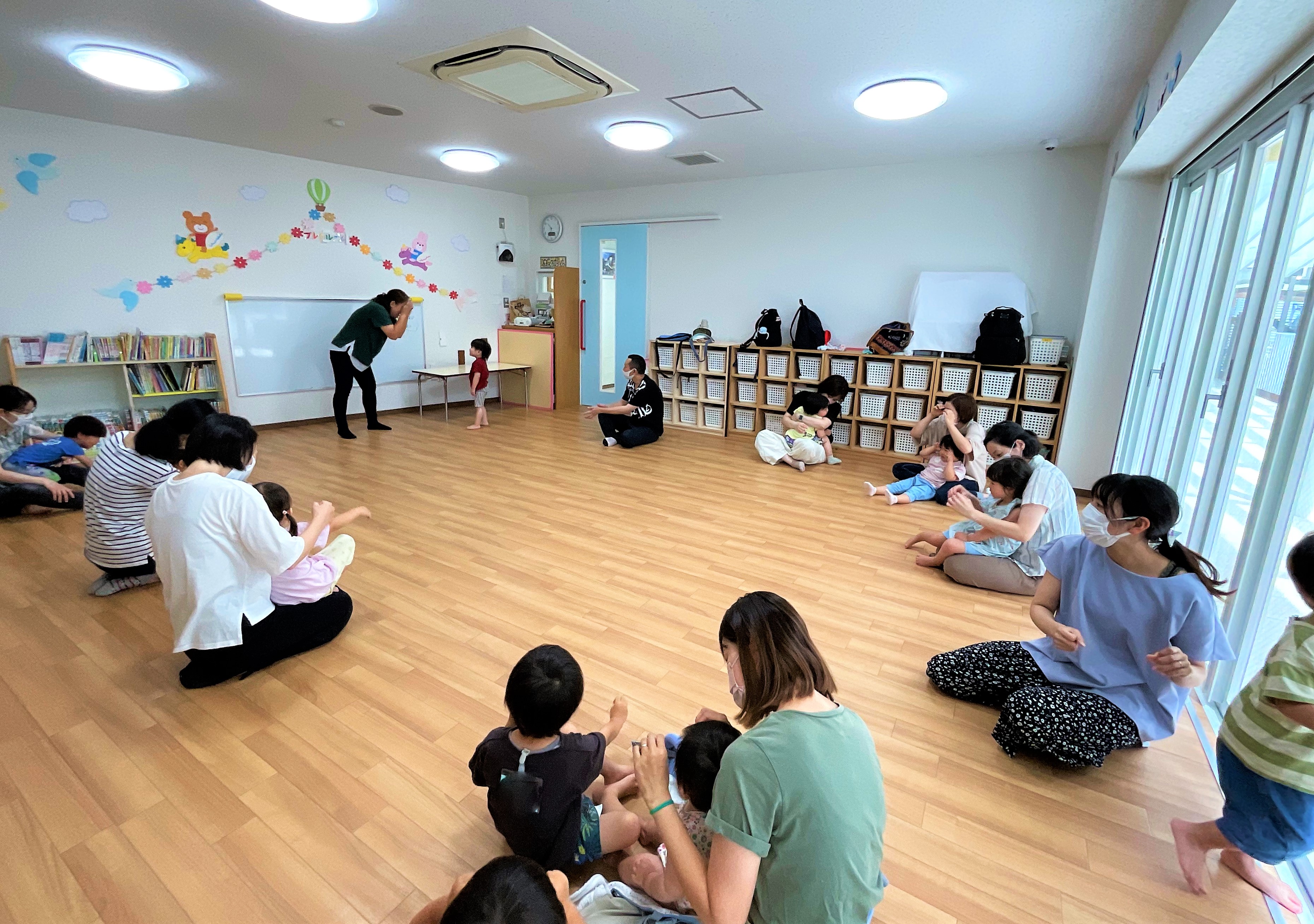 2歳児 親子教室プレイルーム