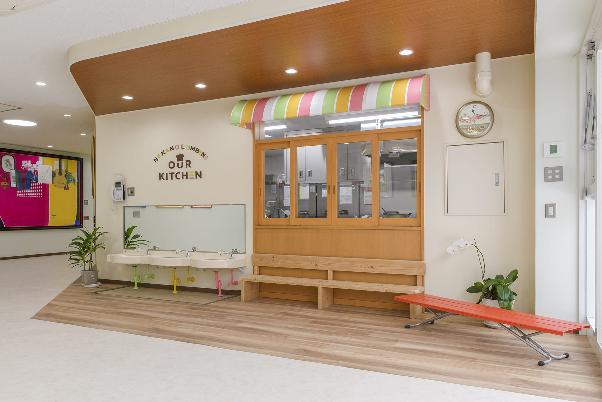 令和元年に新設されたオープンキッチン