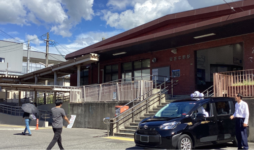 駅前で便利