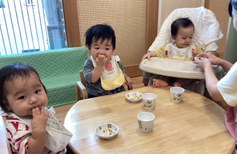 朝のおやつ